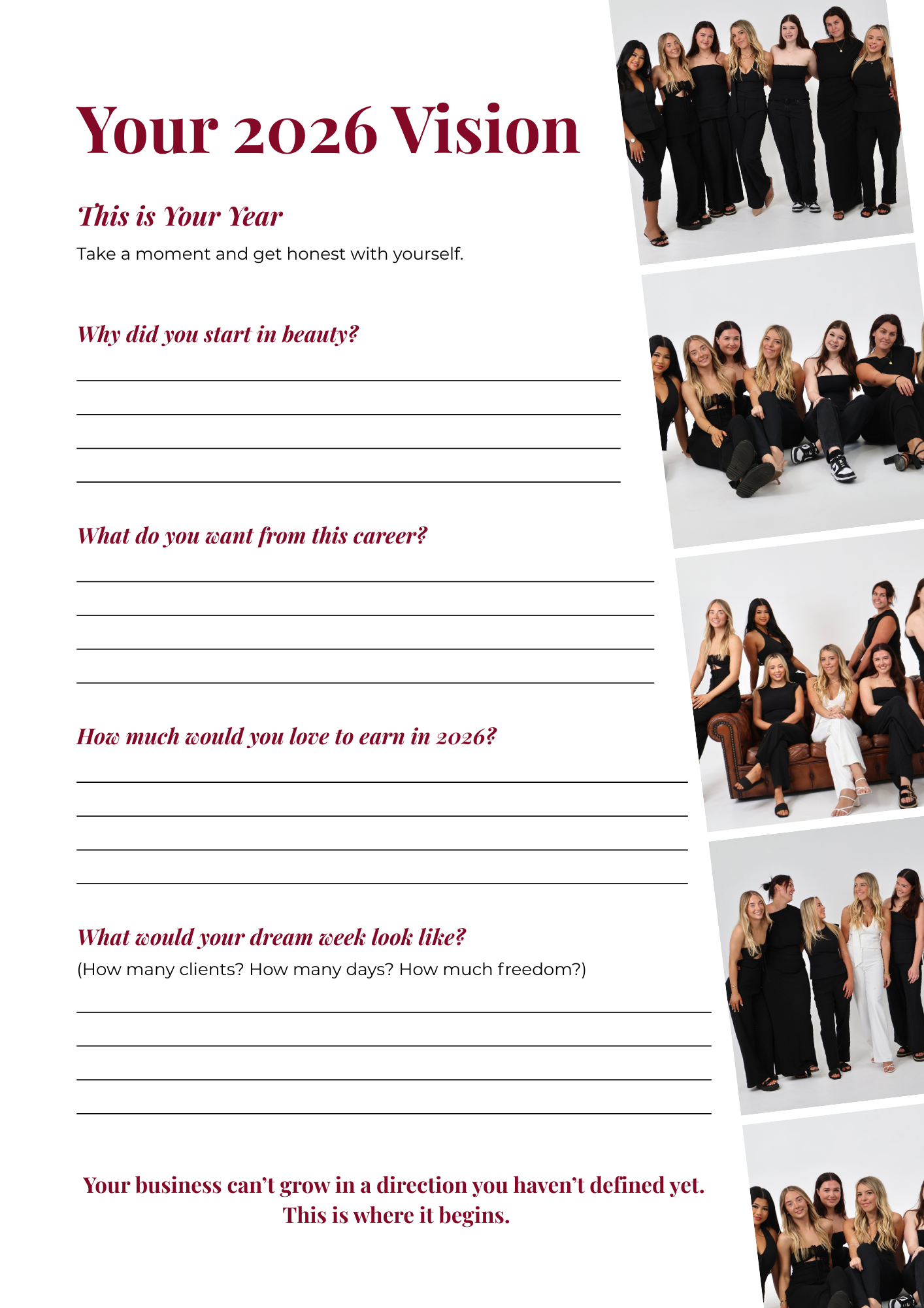 Beauty Business Planner (Free Digital Download)